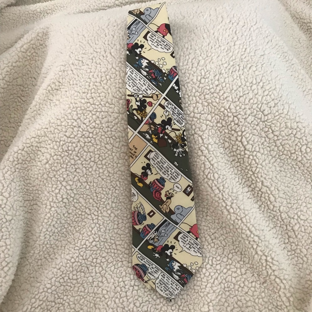 Micky Mouse (Comic Strip) Neck Tie